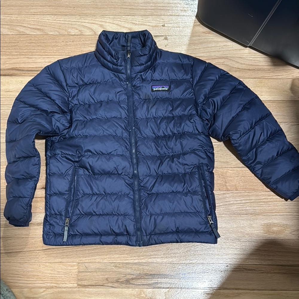Patagonia Navy Blue Puffer Jacket